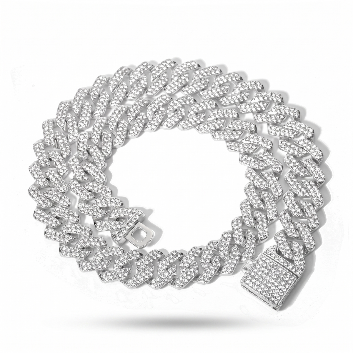 Collar Cadena Cubana + Dije