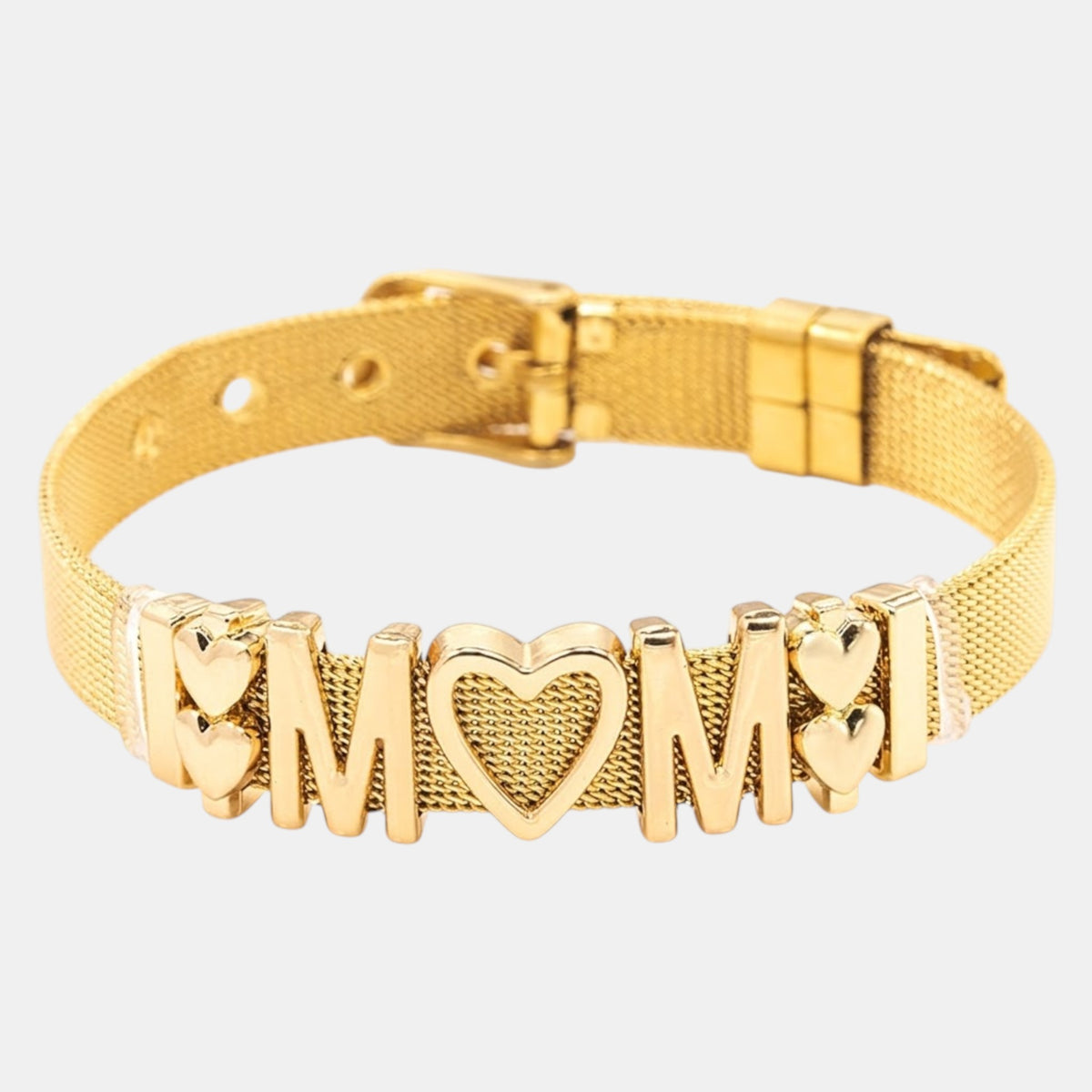 Pulsera con Letras y Cristales – Joyería DIY