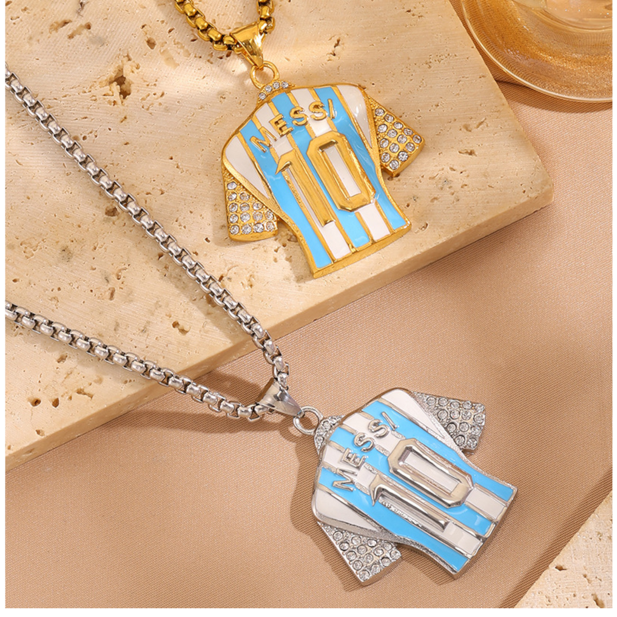 Collar de Acero con Camiseta