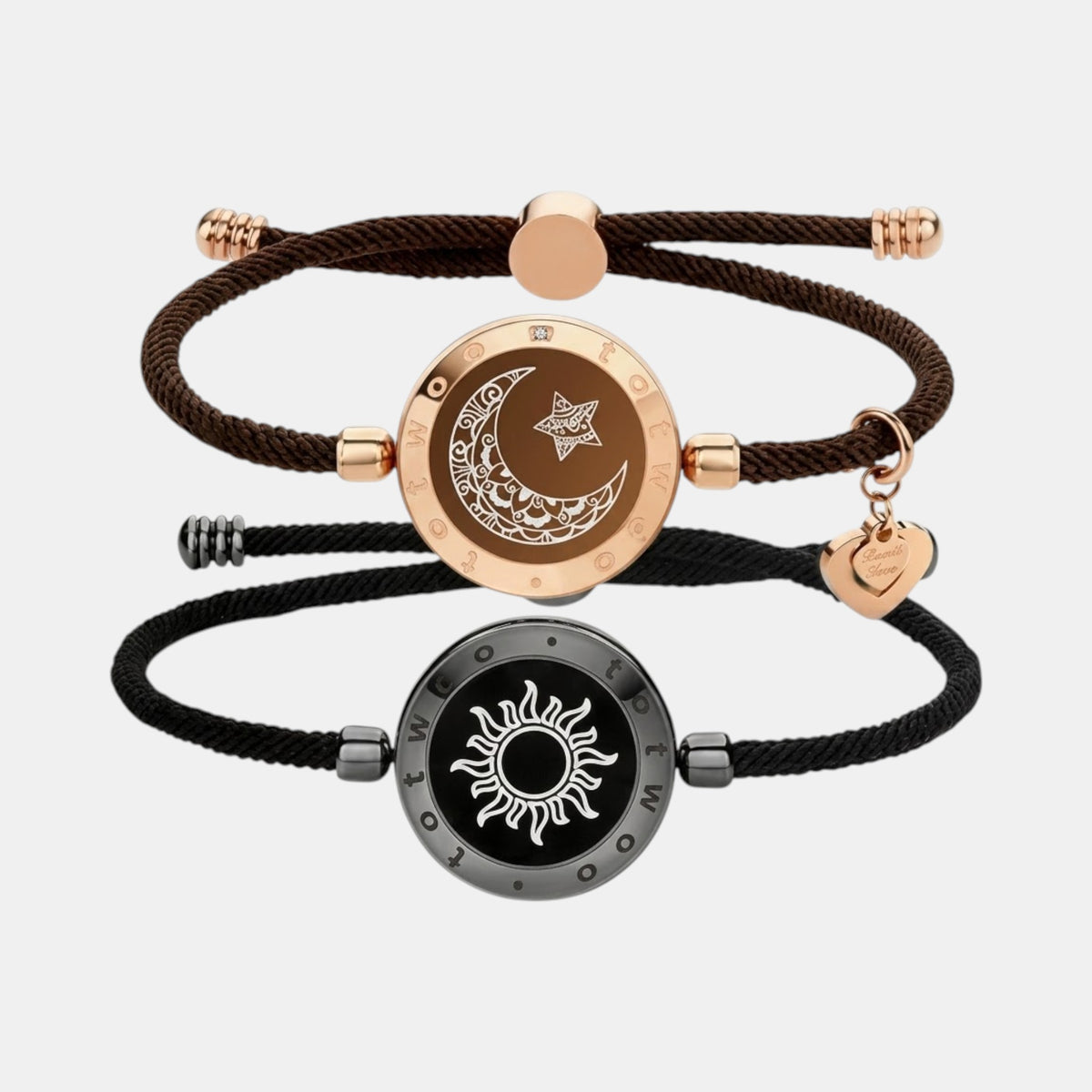 Pulseras Sol y Luna, Totwoo. Pulsera Vibración